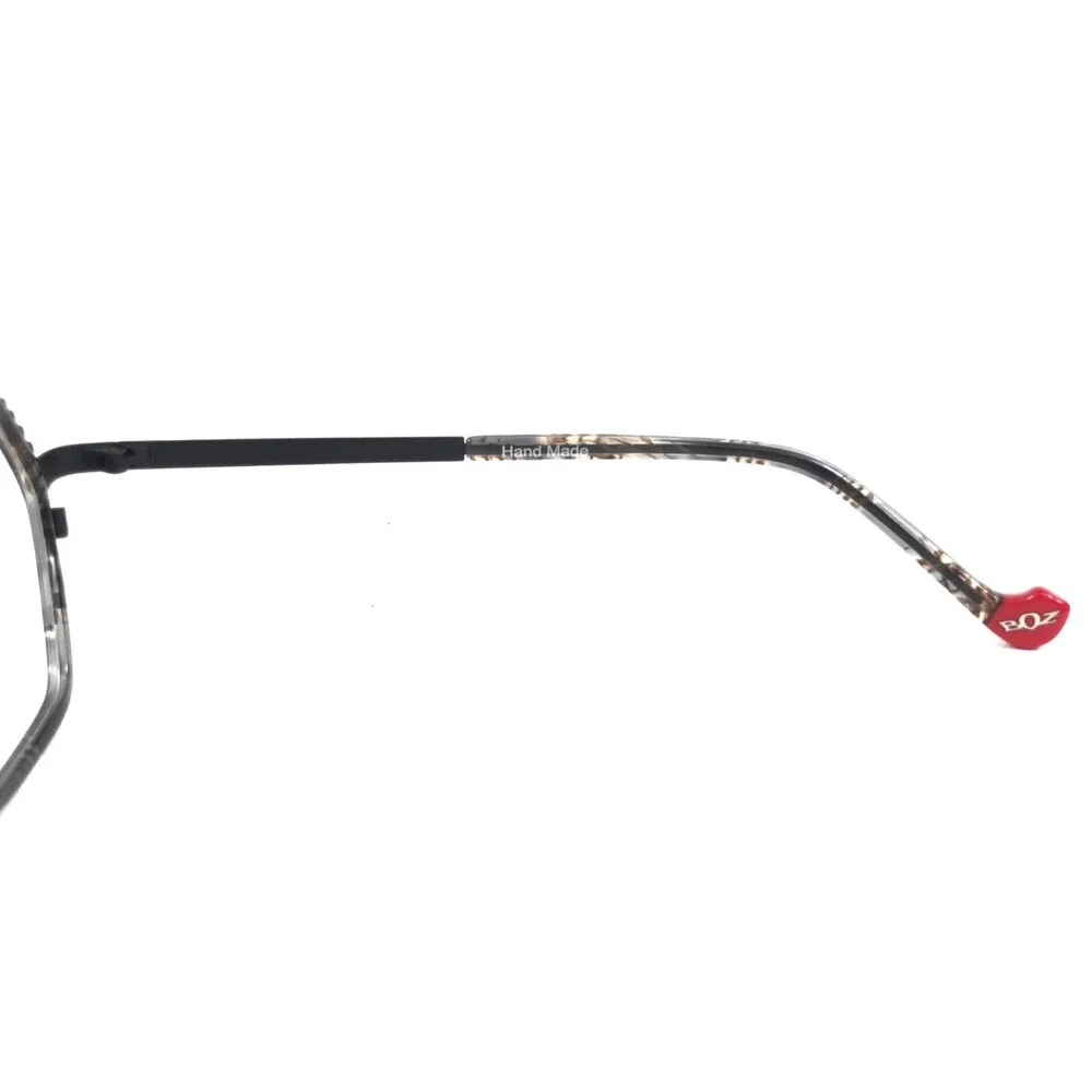 BOZ by J.F. Rey Eyeglasses Frames MADYSSON 0505 Brown Gold Hexagon 51-17-140